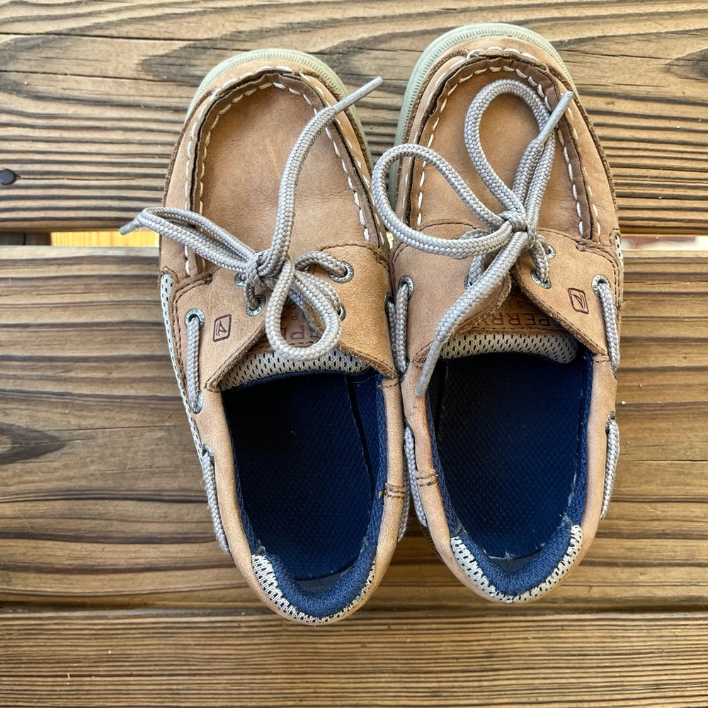 Boys Sperry Top Sided shoes
